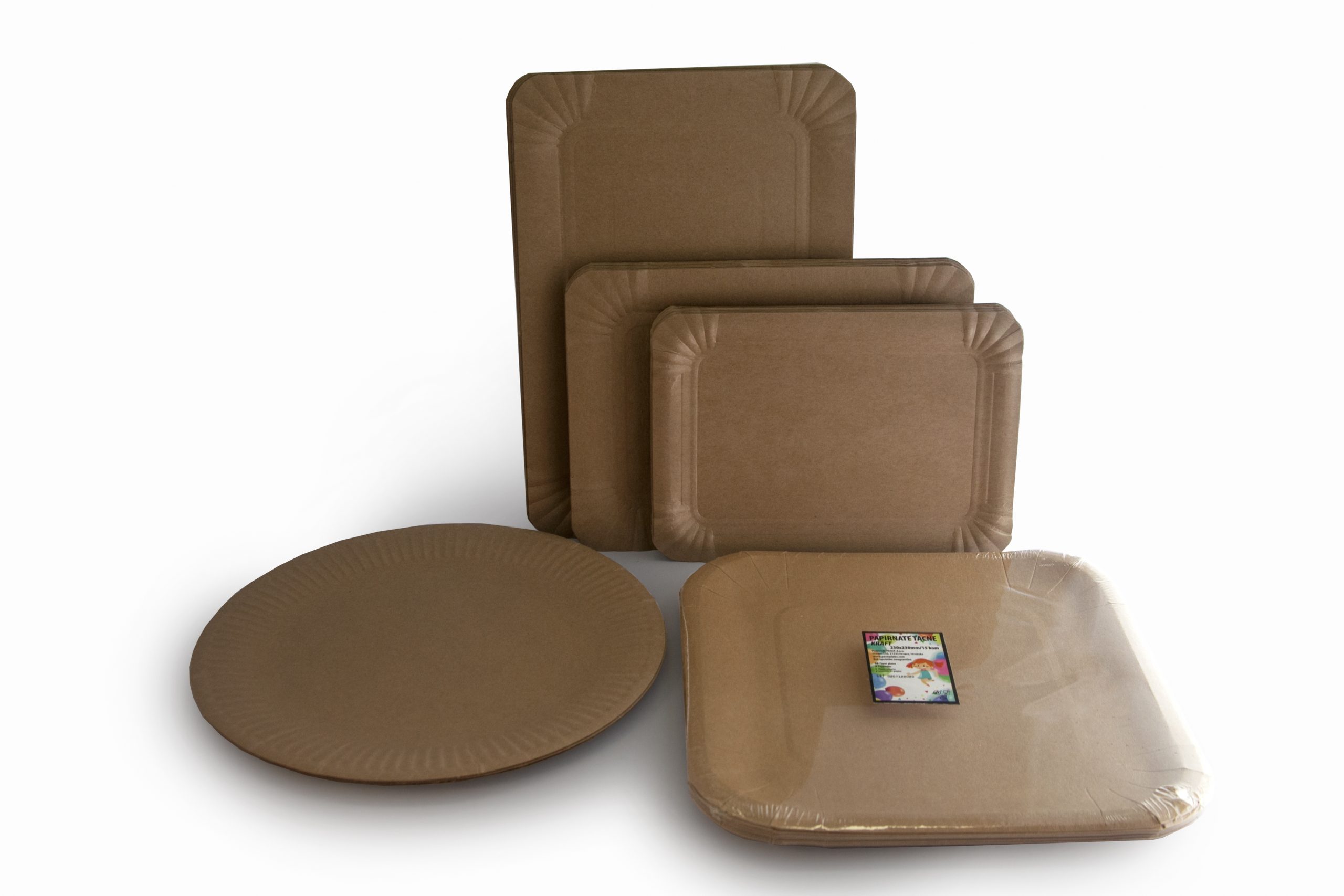 Order Kraft Paper Plates PASER